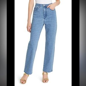 Stylish Bootcut Jeans - Light Blue